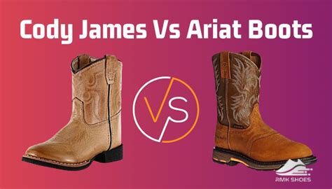 Cody James is a line of boots introduced by Durango Boots. . Cody james vs ariat boots